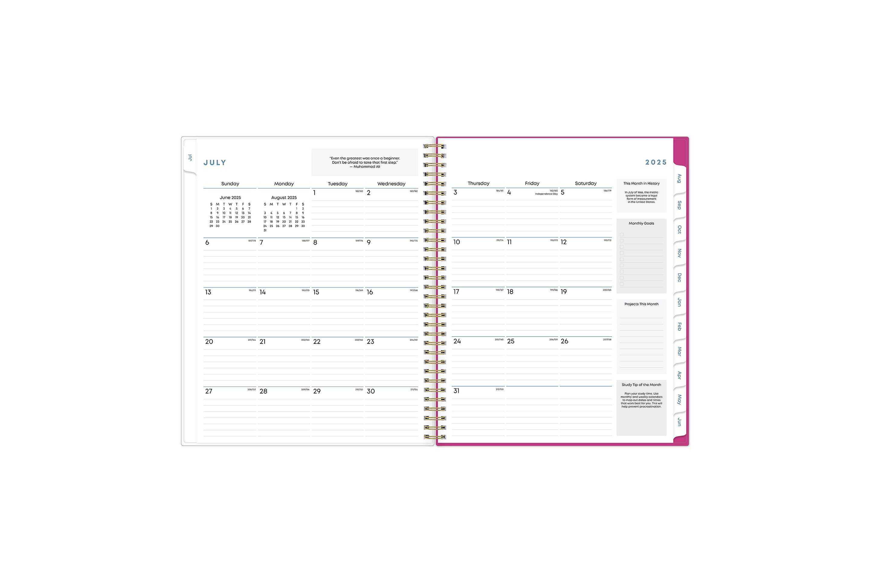 Star Confetti 2025-2026 Weekly 8.5x11 Student Planning Calendar 4 Star Confetti 2025-2026 Weekly 8.5x11 Student Planning Calendar